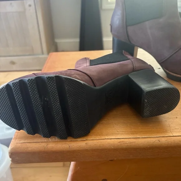 Sorel Dark red Brown Heeled Boots - Picture 2 of 8